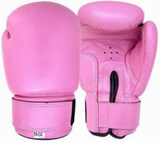 Pink Competition Boxing Gloves